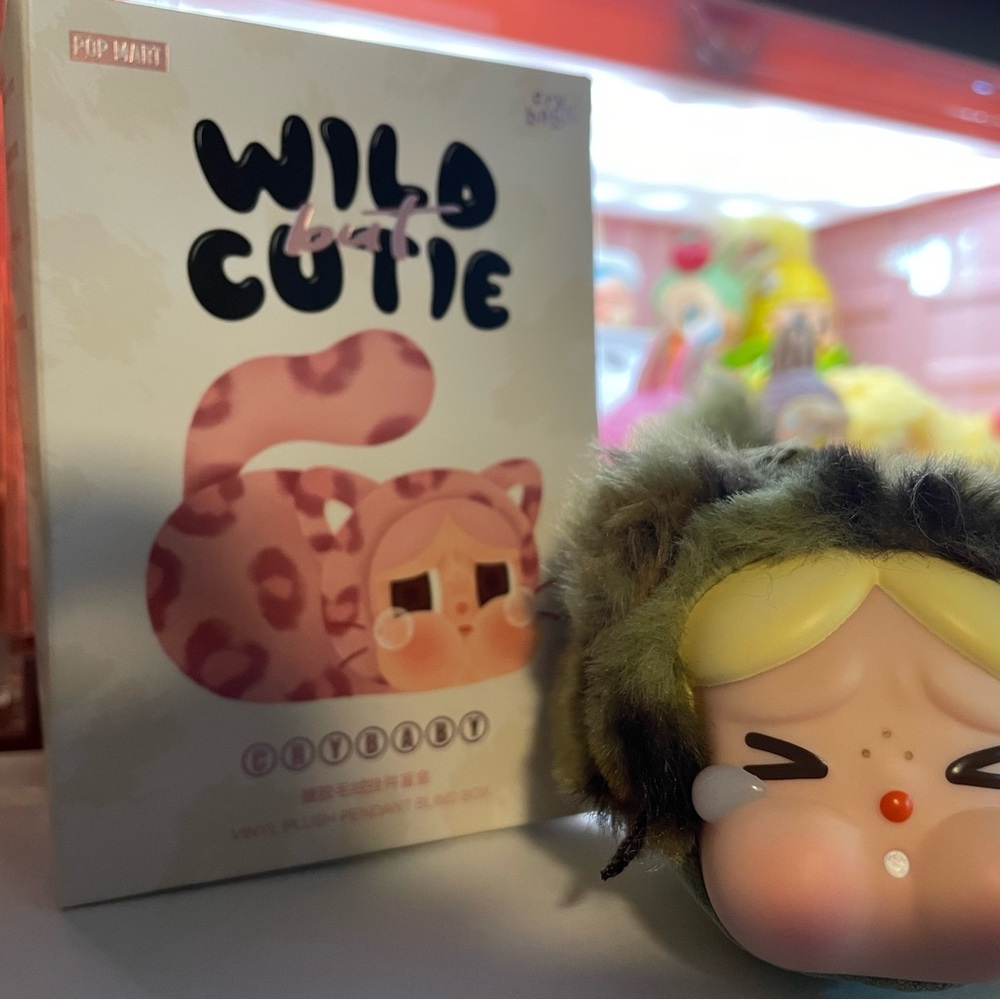 CRYBABY Plush Pendant- Camo Cutie
